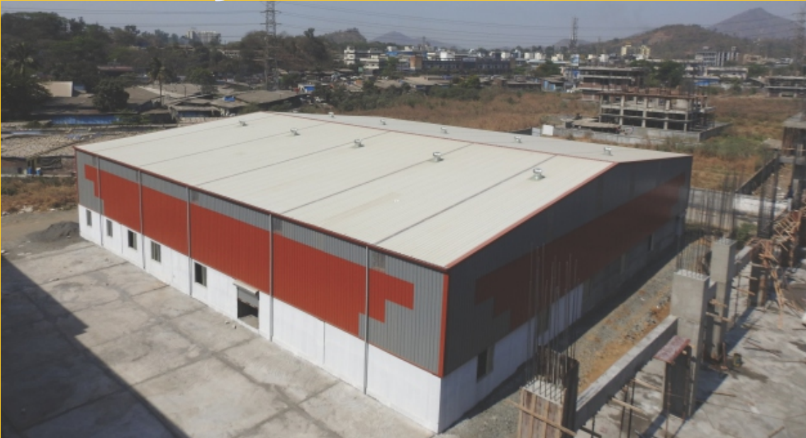 Completed Industrial PEB Project