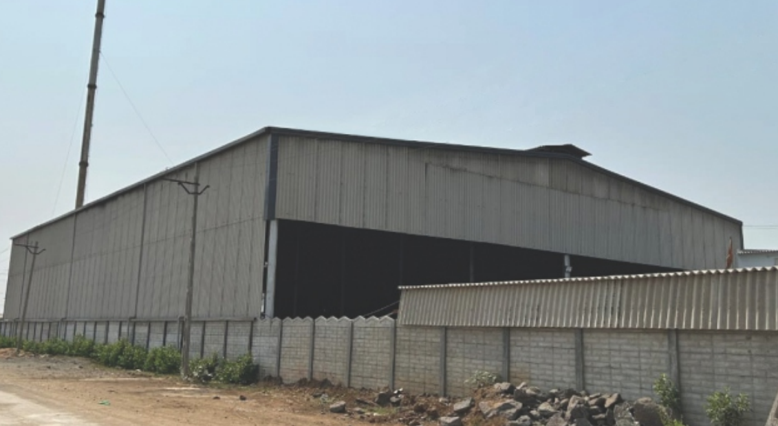 Steel Structure Installation View